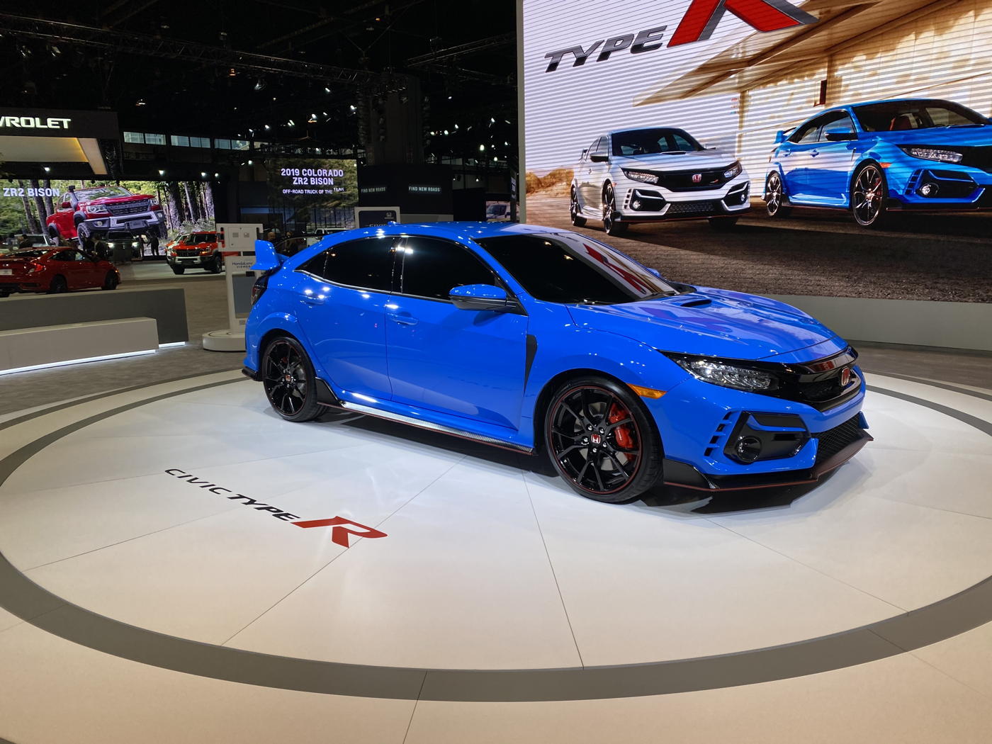 2020 Honda Civic Type R at 2020 Chicago auto show